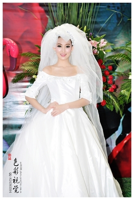 影楼婚纱模特照片高清图片素材(15P)