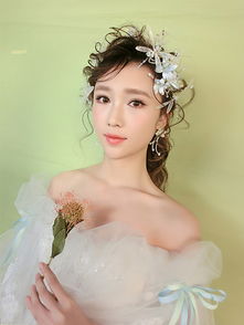 甜美感爆棚的新娘发型 打造独特惊艳的气质